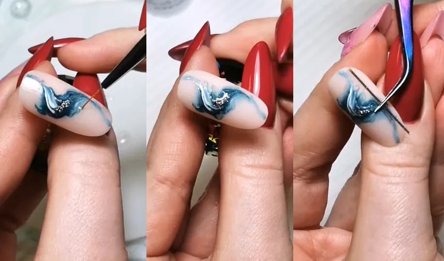 Jak zrobić paznokcie marmurkowe: proste techniki i efekty, które zaskoczą